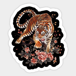 Tiger Terrific Tracers Sticker